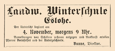 Auszug aus der Briloner Zeitung vom 24. Sept. 1903