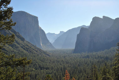 Yosemite Valley auf der busreise USA 