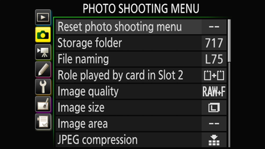 Blog, Nikon D750, Kameramonitor, nach Umstellung auf Monochrom, Dr. Ralph Oehlmann, Oehlmann-Photography