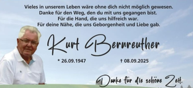 Der SKC Alle Neun Grub trauert um sein Vereinsmitglied und Alt-Bürgermeister Kurt Bernreuther