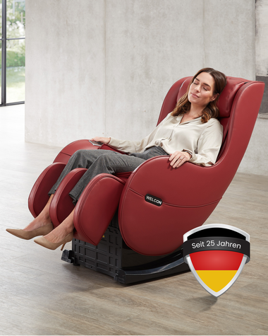 Regelmäßige Massagen mit dem Easyrelaxx Massagesessel lockern gezielt die Muskulatur, fördern Entspannung im Alltag und steigern spürbar das Wohlbefinden.