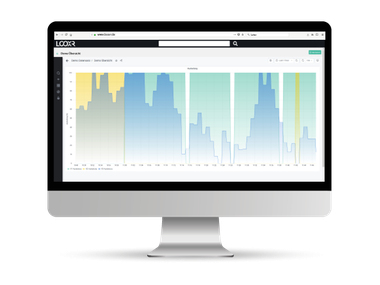 Smart Data  reale Messwerte vergleichen, auswerten mit LOOXR-Portal