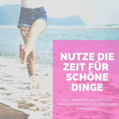 In 10 Minuten ausgefüllt: Fragebogen zur steuerlichen Erfassung für Freiberufler