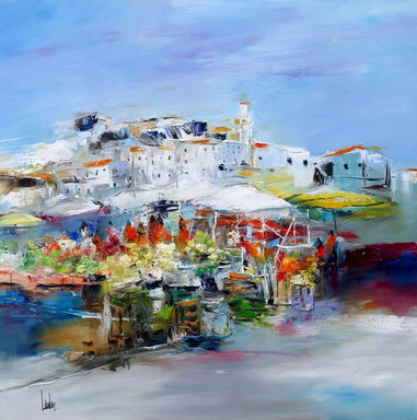 "La cité vitaminée" - 100x100 - vendue