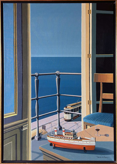 Large painting Joop Polder