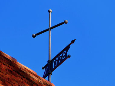 Wetterfahne Kirche Userin