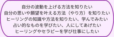 福井でヒーリングを学ぶセラピストになる,願望実現ワーク,