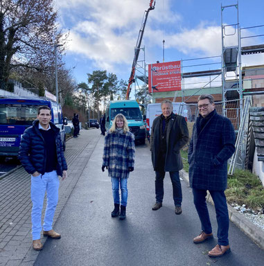 v.l.: Andreas Rey, Silvia Schoenemann, Gunter Grimm und Thomas Schaffert