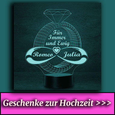 3D 2D Led Lampen Geschenke für Hochzeit Geburtstag Kinder Taufe Nachtlicht personalisierte Fotogravur Fotogeschenke