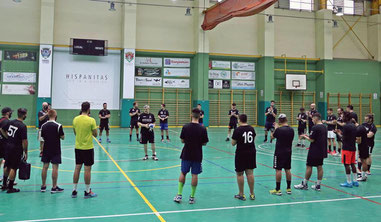 La directiva del Club no faltó al primer entrenamiento  / Foto: Paco Román