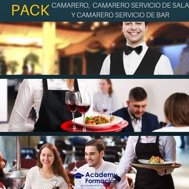 cursos de camarero, camarero de sala y camarero de bar