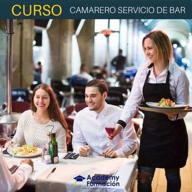 curso de camarero servicio de bar