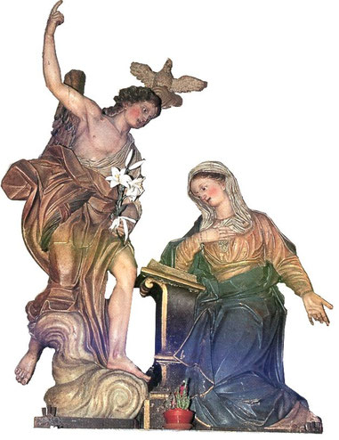 Filippo Quattrocchi, Annunciazione a Maria, 1799 (?), Gangi (foto S. Farinella©)