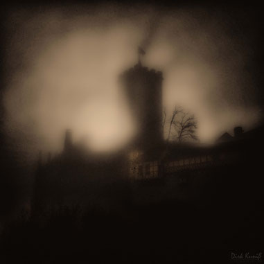 Nebeltag an der Wartburg