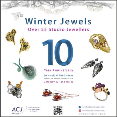 Winter Jewels 2022 at the Sir Harold Hillier Gardens - ACJ Wessex Contemporary Jewellery