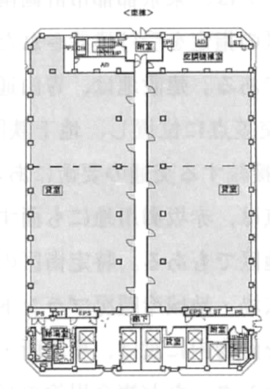 図-1　基準階平面図