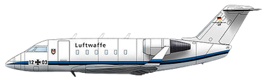 Aircraft Type: Canadair CL601 VIP