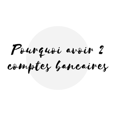 Pourquoi avoir deux comptes bancaires quand on est travailleur autonome
