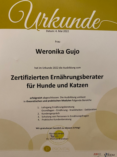 Zertifizierte Ernährungsberaterin