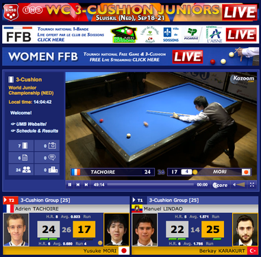 Kozoomの視聴画面