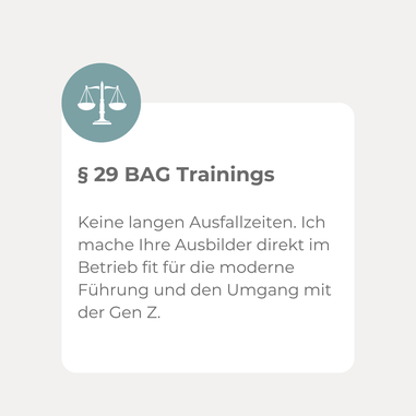 Corina Salzgeber – Zertifiziertes Ausbildertraining nach § 29 BAG für Lehrlingsausbilder im Tiroler Oberland, Bezirk Landeck, Bezirk Imst und Bezirk Reutte