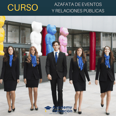 curso de azafata de eventos y relaciones públicas