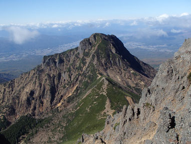 阿弥陀岳　登山　ガイド