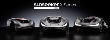 Neu im Angebot die kabellosen Mähroboter der X-Serie von sunseeker bei Kruse Gartentechnik in Petershagen, Ihr Fachhändler für iMow Mähroboter in Hille, Raddestorf, Warmsen, Uchte, Minden, Lahde und Umgebung.