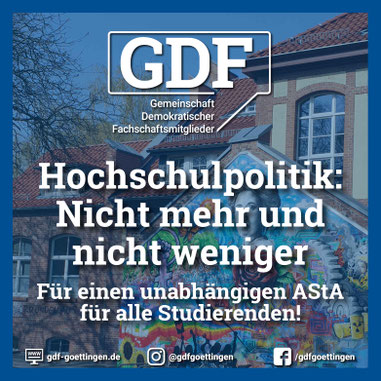 unigoe unigoettingen unigö unigöttingen göttingen göcampus goettingen uniwahlen wahlen stupa herausragendelehre studienqualität studis adf studisfirst lehre 2021 corona hopo election university