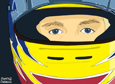 Jaime Víctor Alguersuari by Muneta & Cerracín
