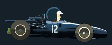 Jochen Rindt by Muneta & Cerracín