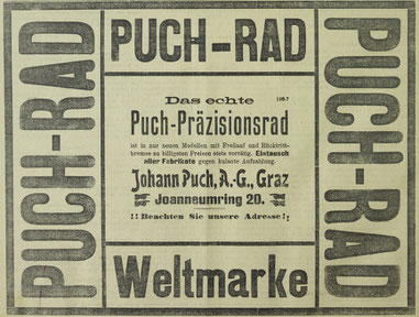 Quelle: Grazer Tagblatt Mi, 6. Juli 1904