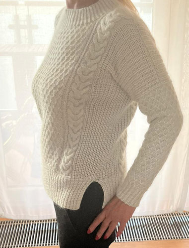 Merino-Yak-Seide Lusso Wolle handgefärbt