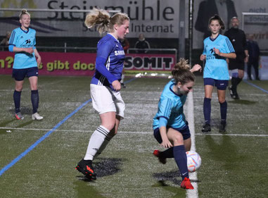 Sorgte mit für Druck in der 2. Halbzeit: Sophie Trost. Foto: Lanzke