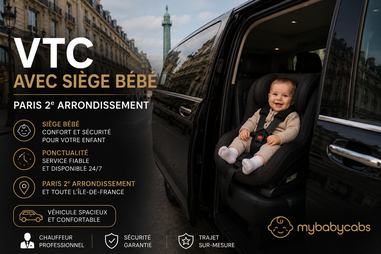 VTC avec siège bébé Paris