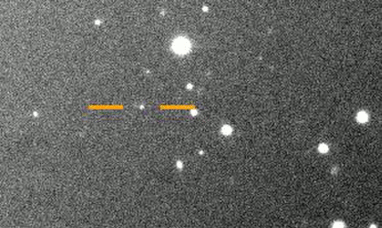 Animation der beiden Aufnahmen der Magellan-Teleskope vom Las Campanas-Observatorium. © Carnegie Institution for Science (Bild wurde leicht verändert)