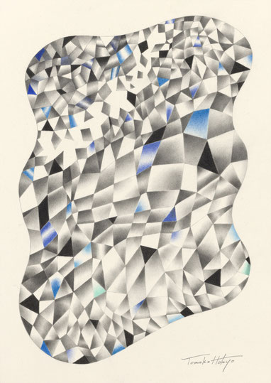29「Drawing _Flow」鉛筆、アルシュ紙、色鉛筆　27 x 19cm ¥44,000（税込）
