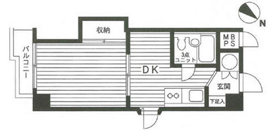 横浜 賃貸マンション 1DK