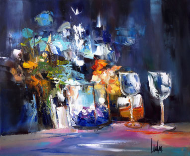 "Soirée intime" - 50x61 - vendue