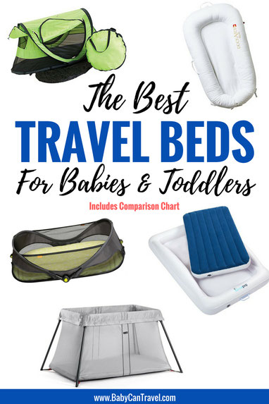 Wondering where your baby will sleep on vacation? Click to see our recommended travel beds for babies & toddlers! | Family Travel | Travel with baby, infant, toddler | Traveling with baby | Baby Sleep | Travel Crib | Travel Tent | Dock-a-tot