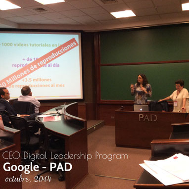 Tejiendo Perú en el CEO Leadership Digital Program de Google y PAD en Lima, Perú