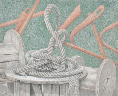 第69回一陽展　サラサレテ(刻の記憶) 2023