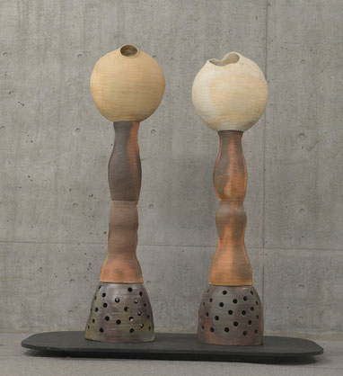 第69回一陽展　月は大地と呼吸する The moon breathes with the earth