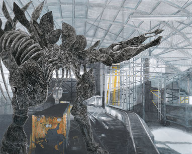 第70回一陽展 廃鉱に生きる