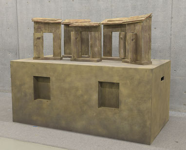 第69回一陽展　月夜に「迷路」