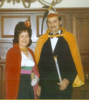 1973 Prinz Siegfried Malz I. Prinzessin Ursula Malz II.