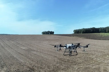 Flotte de drones agricoles DJI T10