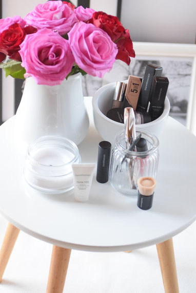 Ein so einfaches und natürliches Tagesmake-up mit dem Mineral Make-up von Bareminerals.