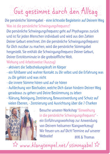 Tagesworkshop am 26.9.2026 in Bad Liebenwerda. 11.-17.00 Uhr
