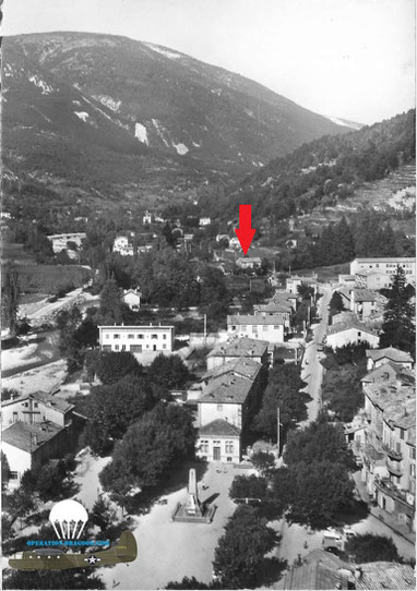 Le Moulin devenu la scierie d'Eugène CORNU où il fut assassiné.